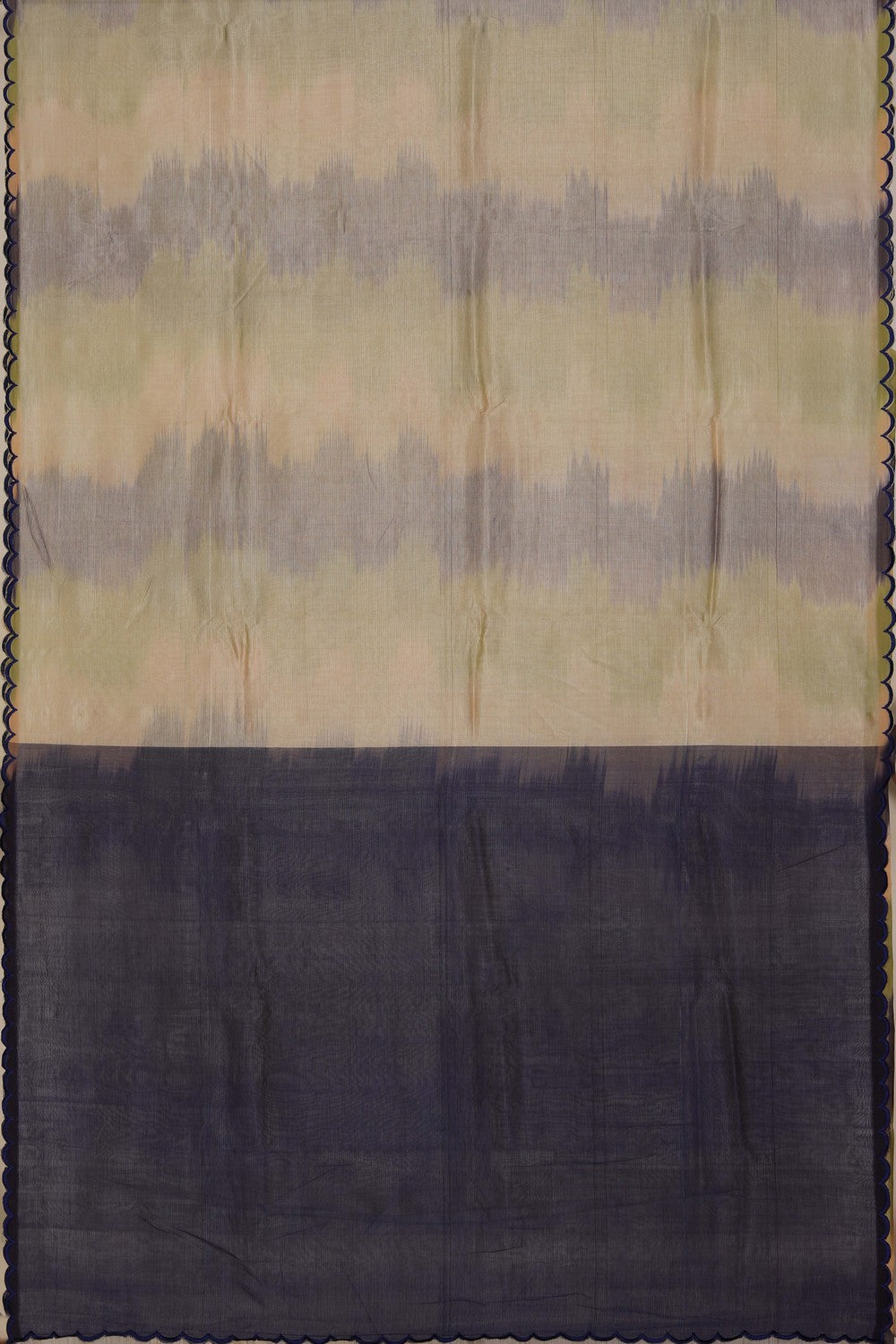 Image of Mangalgiri Silk Multi-Colour Saree